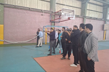 برگزاری مسابقه تیراندازی با تفنگ بادی