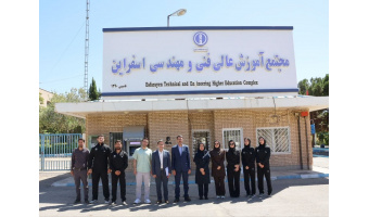 اعزام دانشجویان مجتمع آموزش عالی فنی و مهندسی اسفراین به هفدهمین المپیاد فرهنگی ورزشی دانشجویان کشور